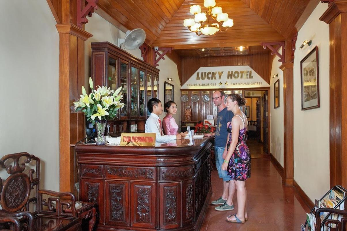 Lucky Central Hotel & Travel Hanoi Luaran gambar